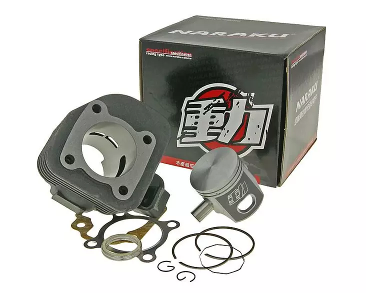 Naraku Sylinterisarja 70cc CPI 03- 2-T / Keeway 2-T - Duell mopojen varaosat ja tarvikkeet - 115407 - 1