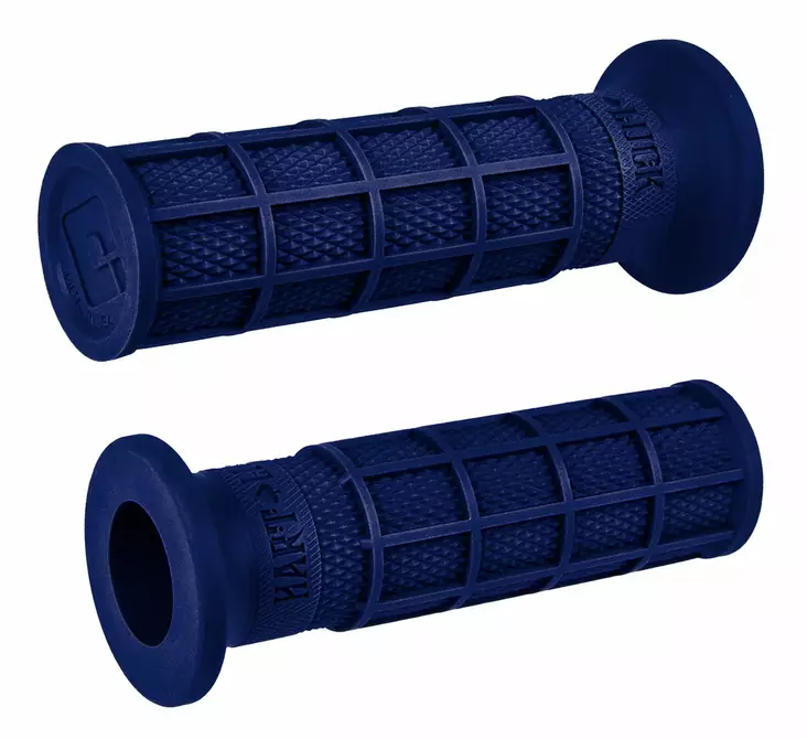 ODI Street V-Twin HART-LUCK Full-Waffle Grip Dark Blue - Duell MP varaosat ja tarvikkeet - 53547 - 1