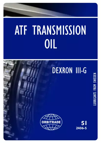 Orbitrade ATF Dexron III oil 5L - Duell venetarvikkeet - 137027 - 1