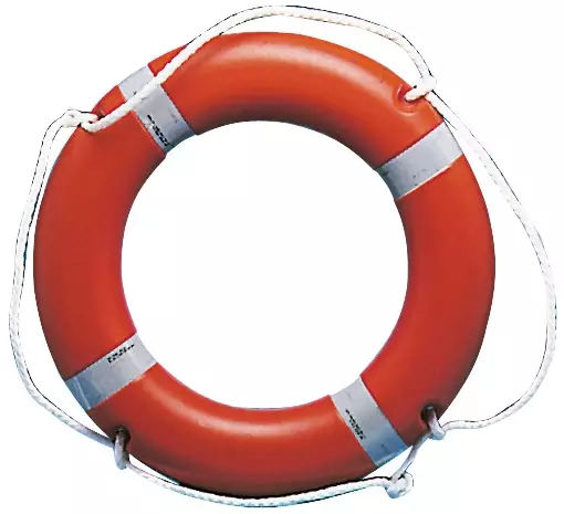 Pelastusrengas 40x64cm oranssi - Duell venetarvikkeet - 5737 - 1