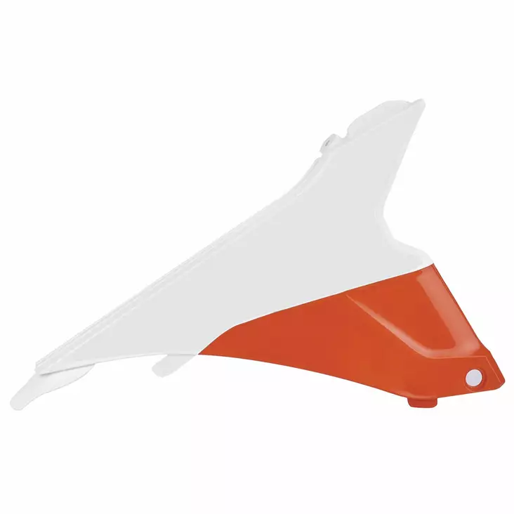 Polisport airbox cover KTM SX/SXF/XC/XCF 13-15 white/orange oem (10) - Duell MP varaosat ja tarvikkeet - 130387 - 1