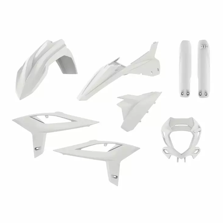 Polisport enduro kit w/ mask Beta RR (20-22) White (1) - Duell MP varaosat ja tarvikkeet - 129237 - 1