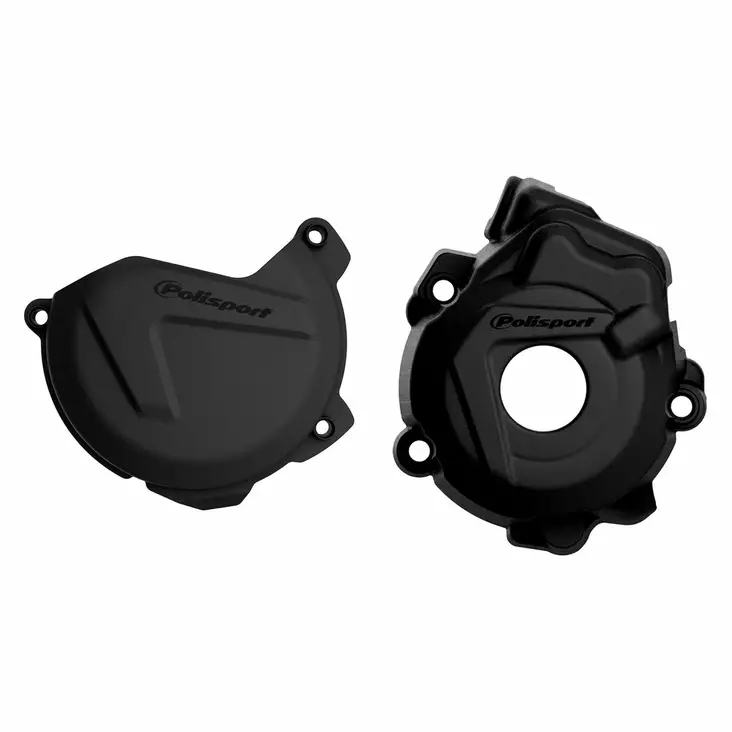 Polisport Kit Clutch+Igni. prot. KTM SXF/XCF HUSQ FC 250/350 (13-15) Black (24) - Duell MP varaosat ja tarvikkeet - 128827 - 1