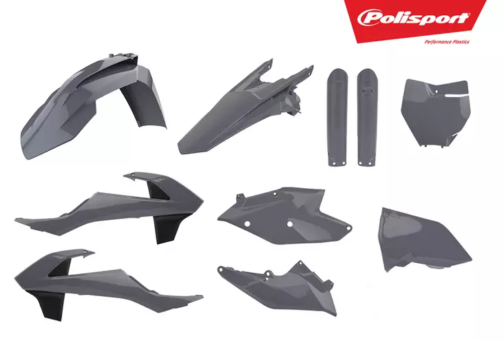 Polisport Kit KTM SX/SX-F/XC-F (16->) Nardo Grey (1) - Duell MP varaosat ja tarvikkeet - 129757 - 1