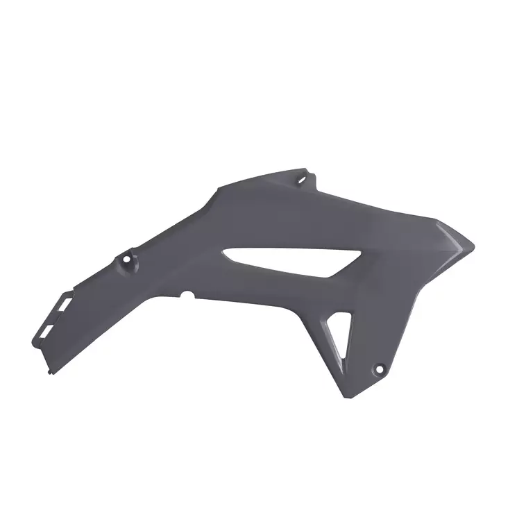 Polisport Radiator Scoop Honda CRF450R(21-24) Nardo Grey (6) - Duell MP varaosat ja tarvikkeet - 131057 - 1