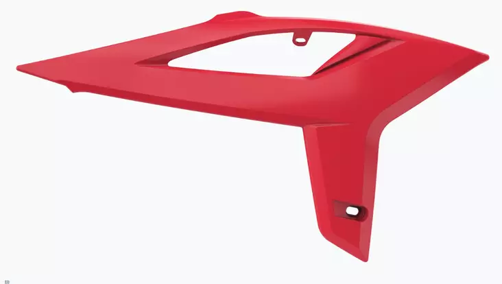 Polisport radiator scoops Beta RR (20-22) Red (5) - Duell MP varaosat ja tarvikkeet - 130137 - 1