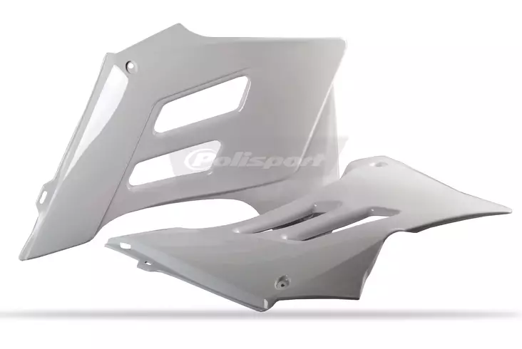 Polisport Radiator Scoops EC125/200(05-06) white (6) - Duell MP varaosat ja tarvikkeet - 130977 - 1