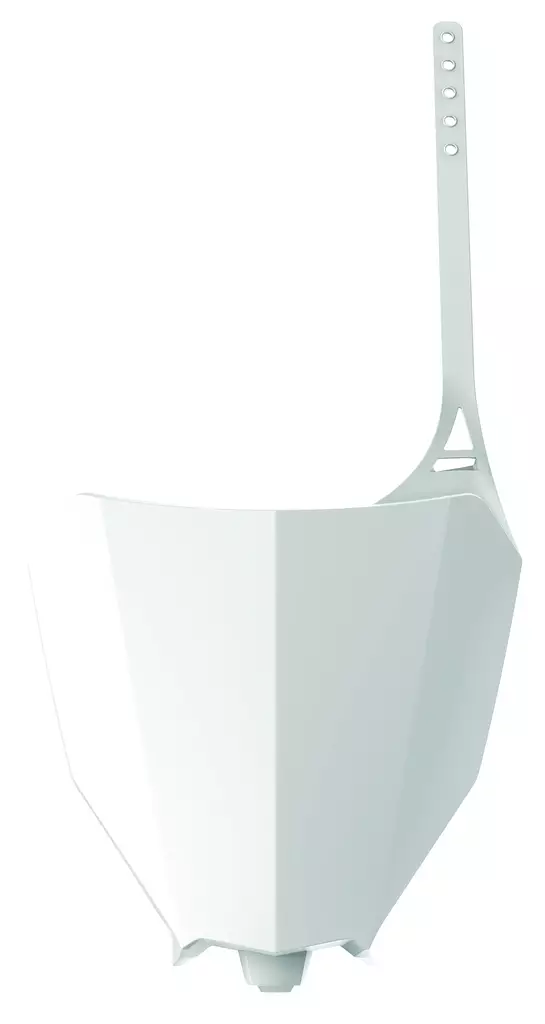 Polisport restyling number plate CR125/250(02-07) crf(18) style white (10) - Duell MP varaosat ja tarvikkeet - 130417 - 1