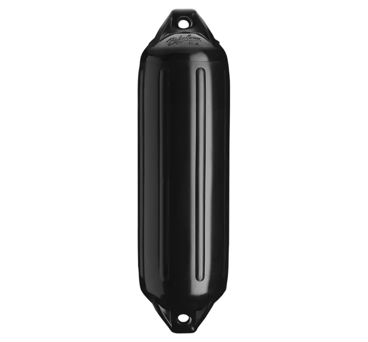 Polyform US fender NF 5 musta 22.6 x 68.1 cm - Duell venetarvikkeet - 137257 - 1
