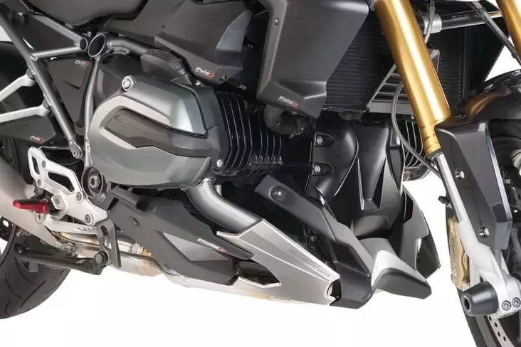 Puig Engine Spoiler Bmw R1200R/Rs 15-18' C/Black - Duell MP varaosat ja tarvikkeet - 91167 - 1