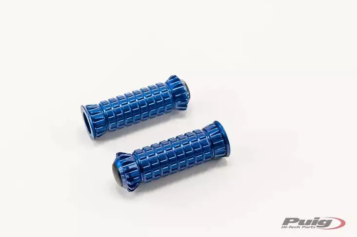Puig Footpegs R-Fighter Piloto Rig/Left C/Blue - Duell MP varaosat ja tarvikkeet - 90877 - 1
