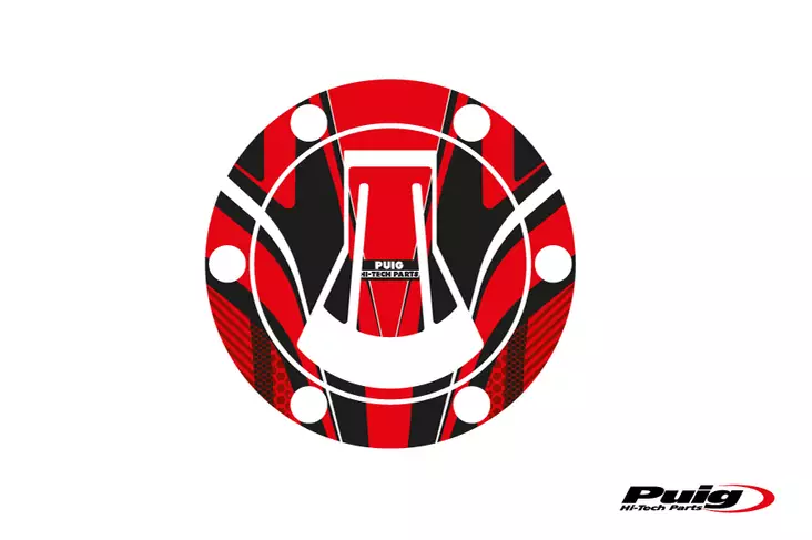 Puig Fuel Cap Cover Mod.Radikal Aprilia Rs660 21' C/Red - Duell MP varaosat ja tarvikkeet - 98877 - 1