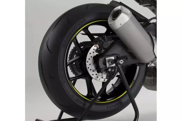 Puig Kit 8 Rim Strips Premium C/Yellow - Duell MP varaosat ja tarvikkeet - 91387 - 1