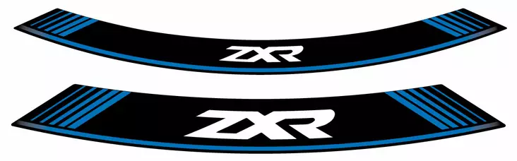 Puig Kit 8 Rim Strips Zxr C/Blue - Duell MP varaosat ja tarvikkeet - 90207 - 1