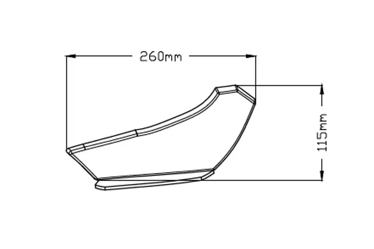 Puig Kit Of Wings For Honda Cbr1000Rr 17'- C/Black - Duell MP varaosat ja tarvikkeet - 89617 - 1