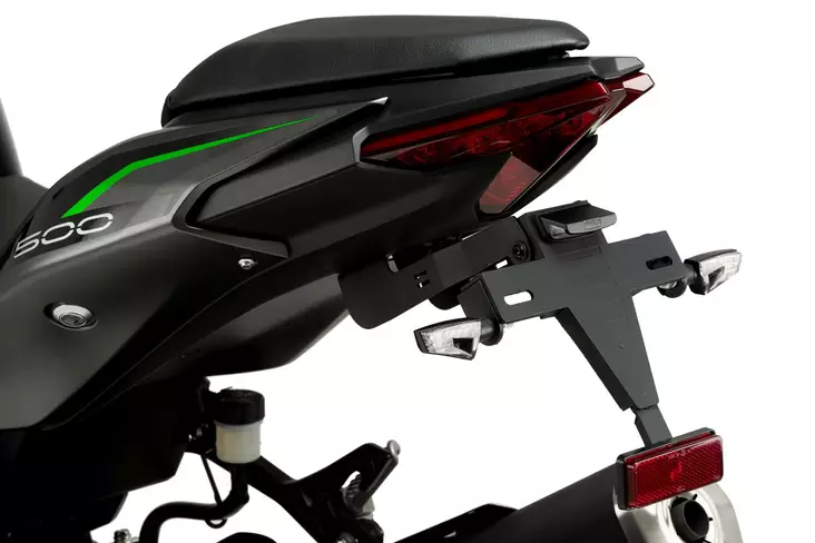 Puig License Support Kawasaki Z500 24'C/Black - Duell MP varaosat ja tarvikkeet - 95567 - 1