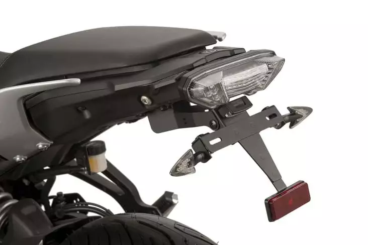 Puig License Support Yamaha Mt-07 Tracer 16'-18' C/Blac - Duell MP varaosat ja tarvikkeet - 90377 - 1