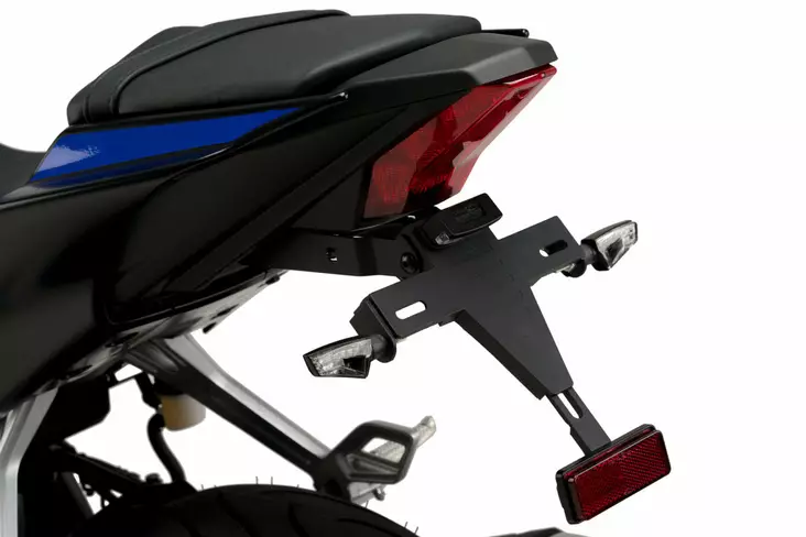 Puig License Support Yamaha Yzf-R125 19'- C/Black - Duell MP varaosat ja tarvikkeet - 94397 - 1