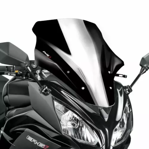 Puig Racing Screen Kawasaki Er6F 12-17 C/Black - Duell MP varaosat ja tarvikkeet - 92207 - 1