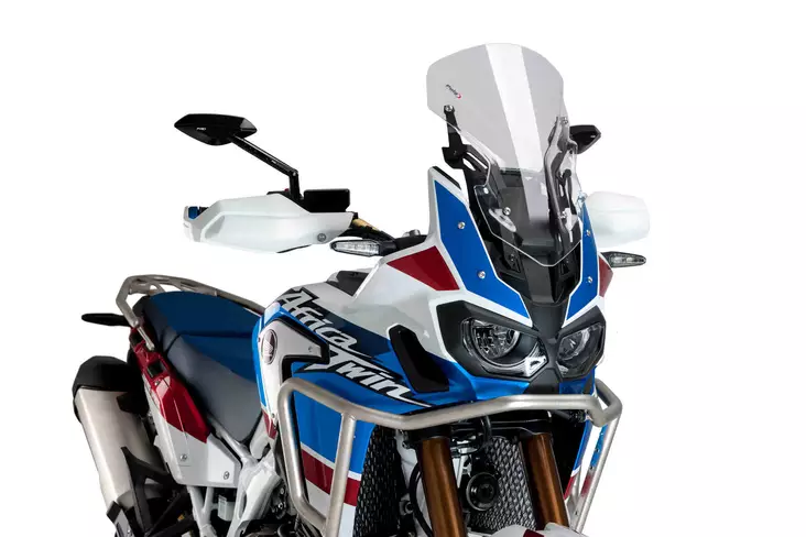Puig Racing Screen + Kit Fix Africa Twin 16'-18' C/Smok - Duell MP varaosat ja tarvikkeet - 90537 - 1