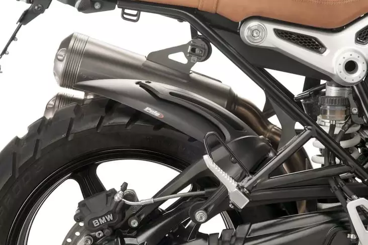 Puig Rear Hugger Bmw R Nine T Scrambler 16-18'C/Negro M - Duell MP varaosat ja tarvikkeet - 90947 - 1