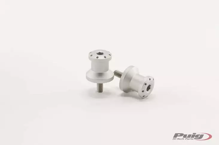 Puig Spools By Pair Hi-Tech Parts Diam.6Mm C/Silver - Duell MP varaosat ja tarvikkeet - 93077 - 1