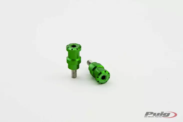 Puig Spools By Pair Hi-Tech Parts Diam.8Mm C/Green - Duell MP varaosat ja tarvikkeet - 92117 - 1