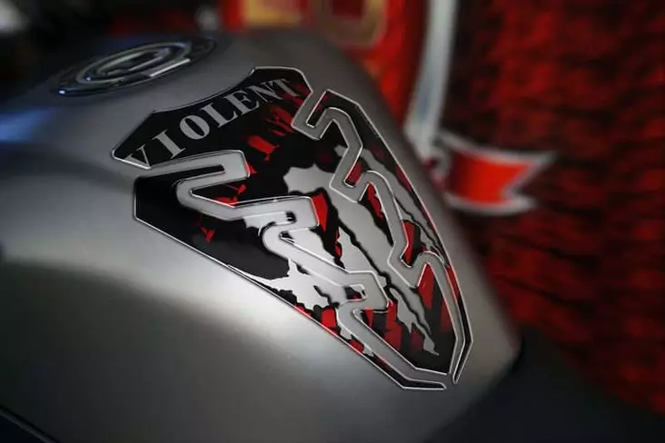 Puig Tank Pad Mod.Violent C/Red - Duell MP varaosat ja tarvikkeet - 93067 - 1