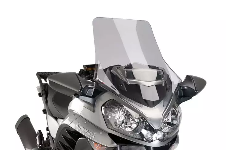 Puig Touring Screen Gtr1400/Concours14 17' C/Smoke - Duell MP varaosat ja tarvikkeet - 91707 - 1