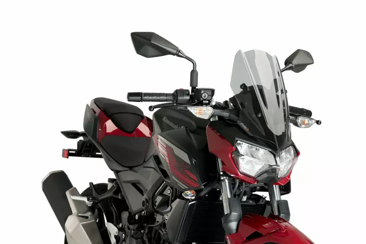 Puig Wind. New Generation Kawasaki Z400 19' C/Smoke - Duell MP varaosat ja tarvikkeet - 94537 - 1