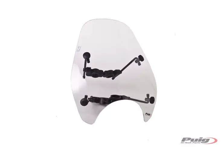 Puig Windshield + Fix Modelo Custom I C/Clear - Duell MP varaosat ja tarvikkeet - 99257 - 1