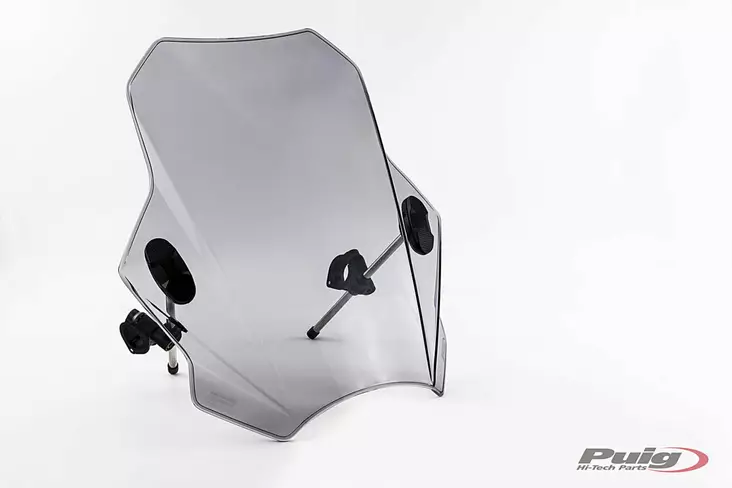 Puig Windshield Mod. Bat Universal Smoke - Duell MP varaosat ja tarvikkeet - 91737 - 1