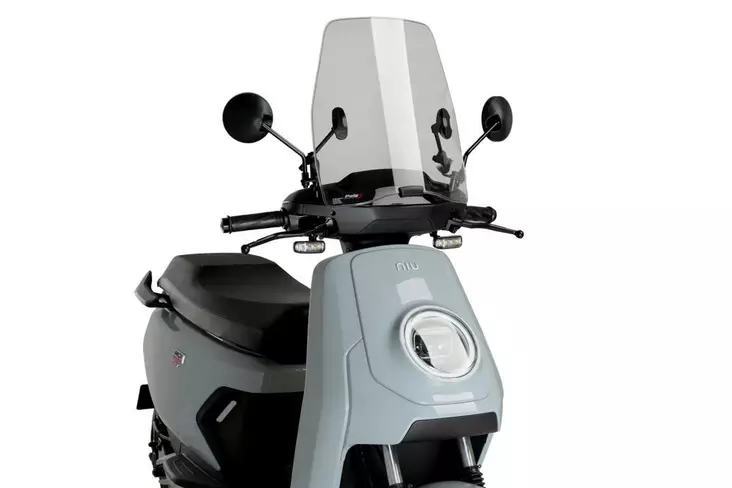 Puig Windshield Urban Niu Mqi Gt/Gt Evo/+ Sport C/Smoke - Duell MP varaosat ja tarvikkeet - 96327 - 1