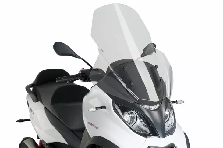 Puig Windshield V-Techline Piaggio Mp3 350 18' C/Clear - Duell MP varaosat ja tarvikkeet - 99107 - 1