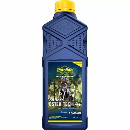 Putoline Ester Tech Off Road 4+ 10W-40- 1L (12) - Duell öljyt ja muut nesteet - 62147 - 1