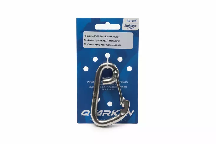 Qvarken Karbiinihaka 14X140mm AISI 316 - Duell venetarvikkeet - 139387 - 1