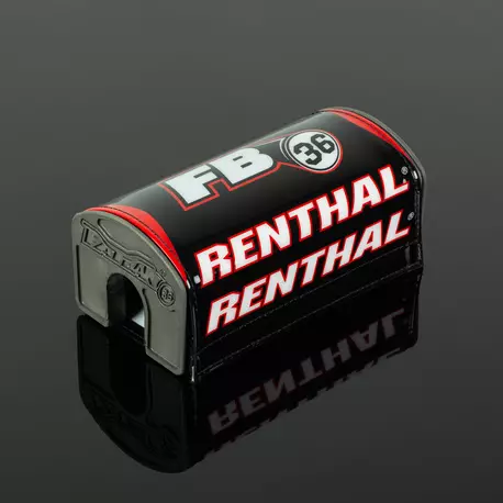 Renthal Fatbar36 Pehmuste Musta/Valkoinen/Punainen - Duell MP varaosat ja tarvikkeet - 68437 - 1