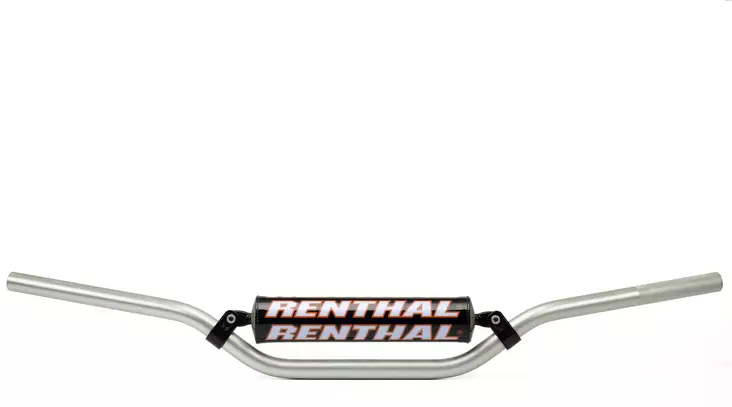 Renthal Ohjaustanko+Pehmuste 773 CR125/250+F 02-03 Hopea - Duell MP varaosat ja tarvikkeet - 69857 - 1