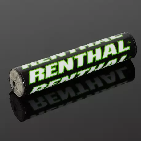 Renthal Shiny Pehmuste Musta/Valkoinen/Vihreä - Duell MP varaosat ja tarvikkeet - 69737 - 1