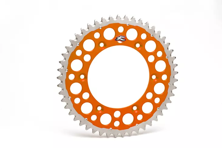 Renthal Takaratas Twinring SX+F 90-HVA 14 50t - Oranssi - Duell MP varaosat ja tarvikkeet - 69787 - 1