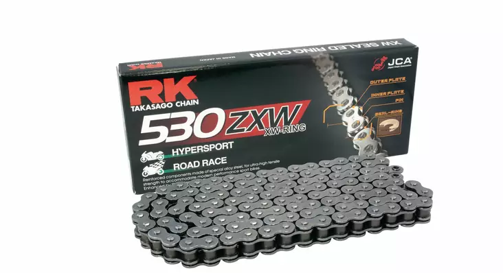 RK 530ZXW XW-rengasketju +CLF (niittil.) - Duell MP varaosat ja tarvikkeet - 116617 - 1