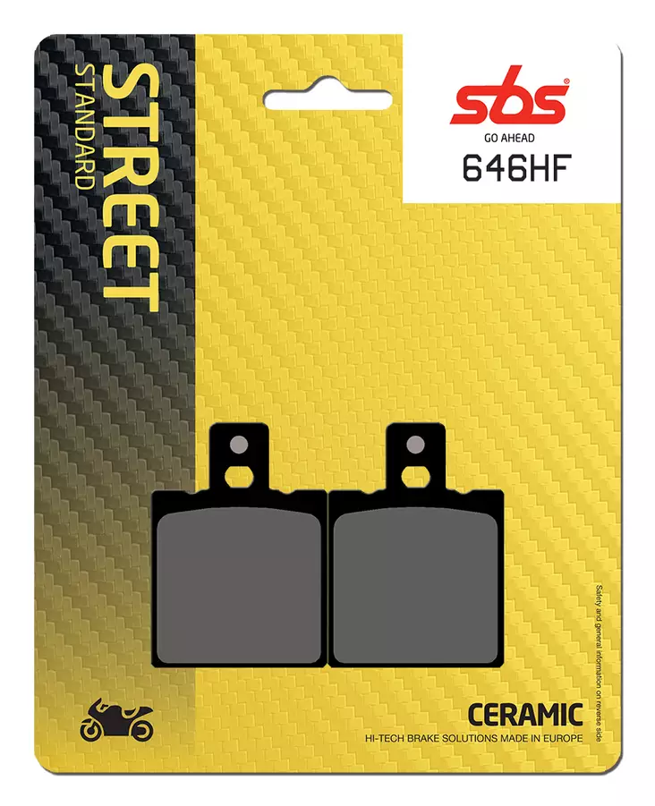 Sbs Jarrupalat Ceramic - Duell MP varaosat ja tarvikkeet - 123827 - 1