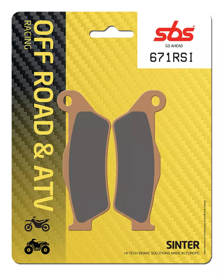 Sbs Jarrupalat Racing Sintered - Duell MP varaosat ja tarvikkeet - 123277 - 1