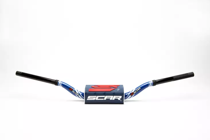 Scar Handlebar O² COLOR Ø28,6 (1 1/8”) - Villopoto/Stewart - BLUE Bar - DARK BL - Duell MP varaosat ja tarvikkeet - 75187 - 1
