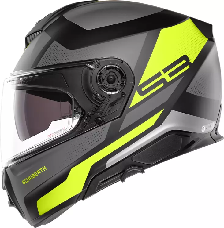 Schuberth Kypärä S3 Daytona Matta Keltainen, 61 XL - Duell ajovarusteet - 65497 - 1