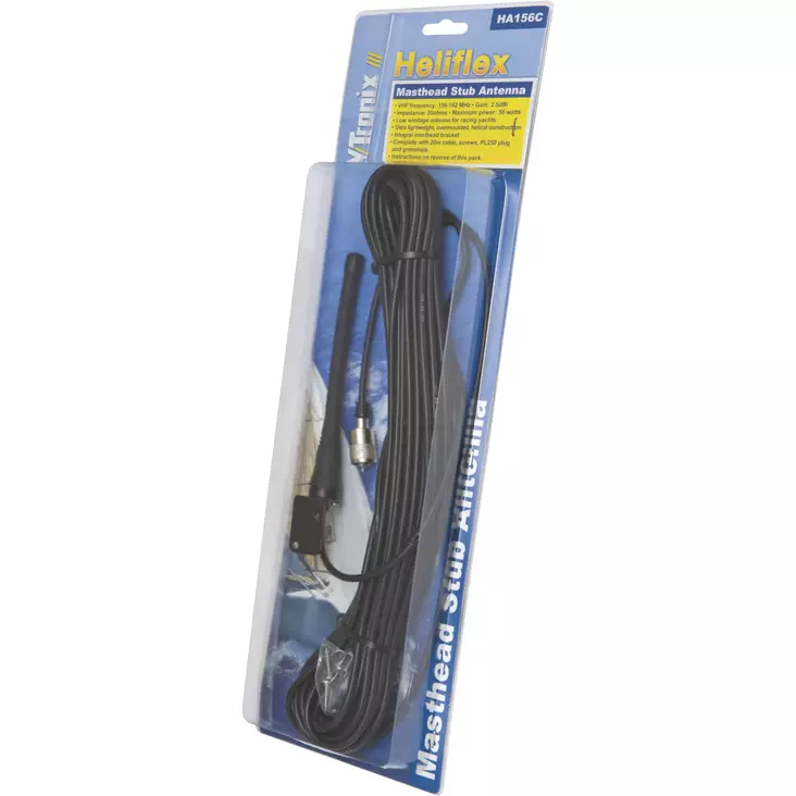 Shakespeare HA156C heliflex VHF antenni - Duell venetarvikkeet - 138087 - 1