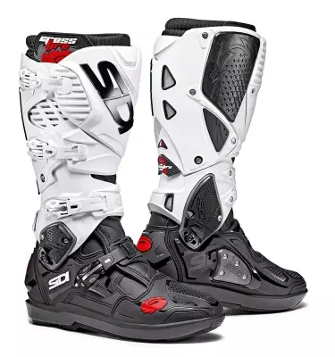 SIDI Crossfire 3 SRS MX Saapas musta/valkoinen 40 - Duell ajovarusteet - 47597 - 1
