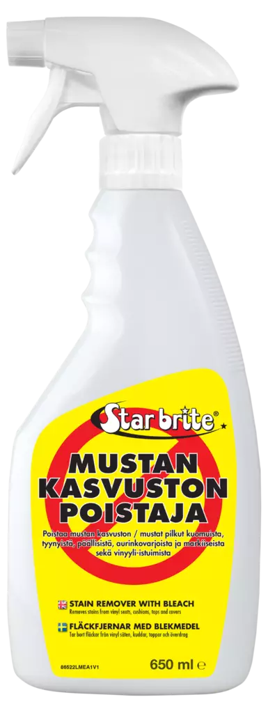 Star brite Mustan kasvuston poistaja 650ml spray - Duell venetarvikkeet - 132497 - 1