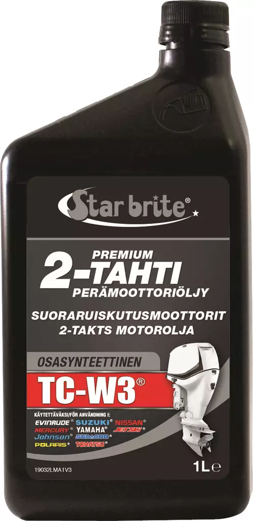 Star brite Premium 2-tahtiöjly TC-W3 1L - Duell venetarvikkeet - 132157 - 1