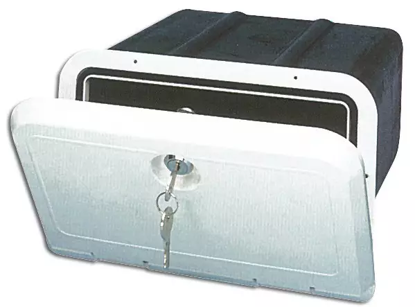 Store box w/lock 285x180x260mm - Duell venetarvikkeet - 5107 - 1